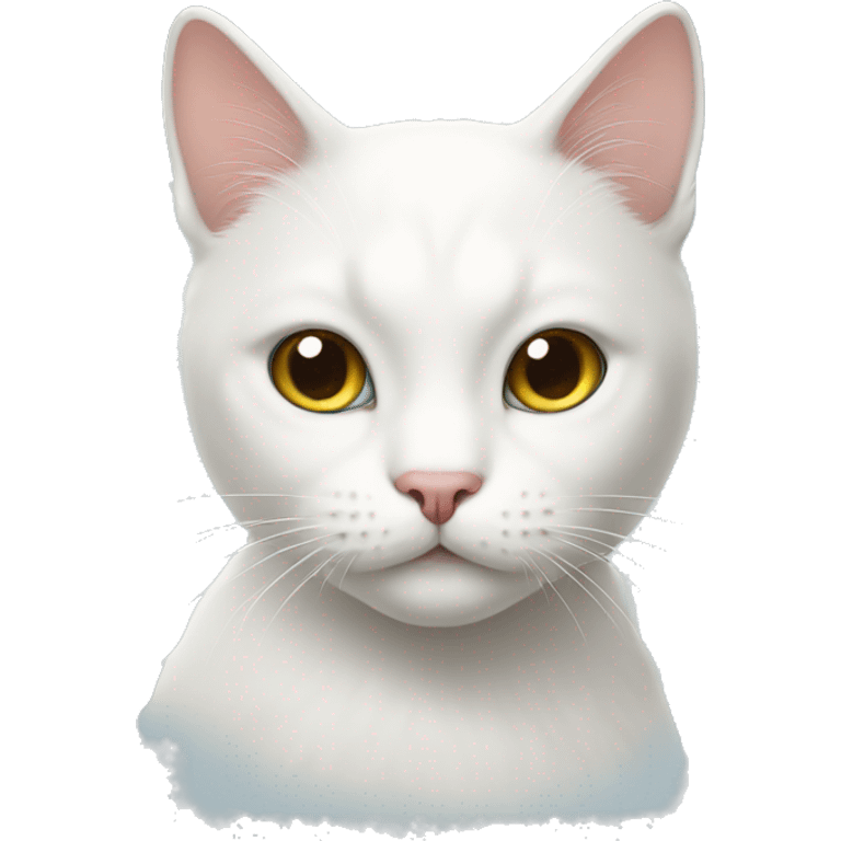 white cat emoji