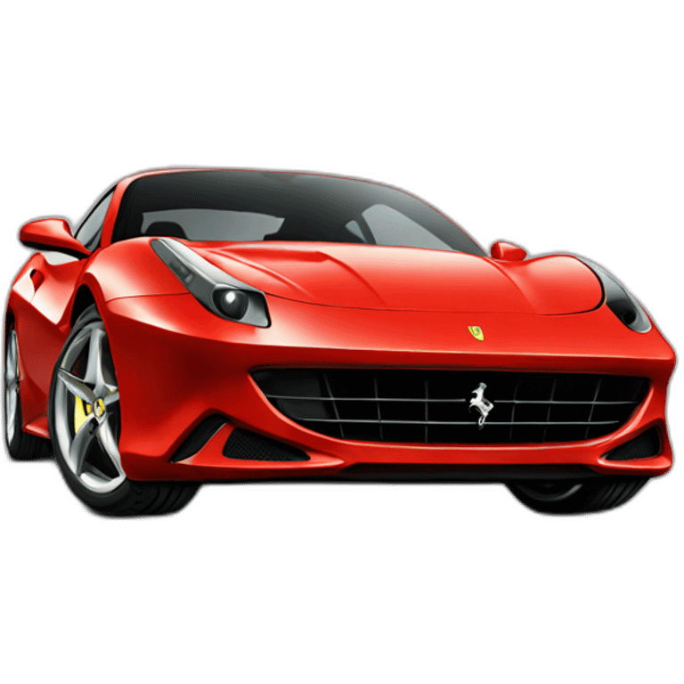 Red Ferrari emoji