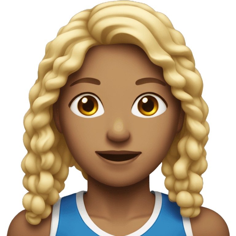 Athletic girl emoji