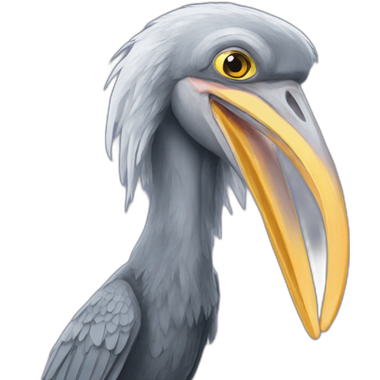 Shoebill emoji