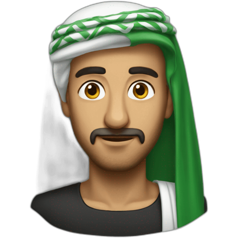 an very important man from Saudi arabia emoji