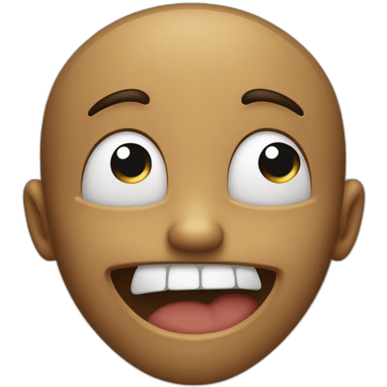 Visage qui pleure de rire emoji