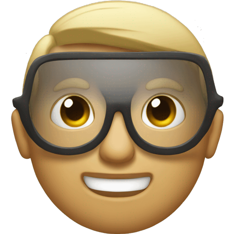 Moño con lentes  emoji