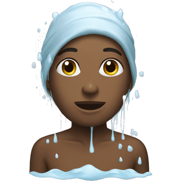 Showering emoji