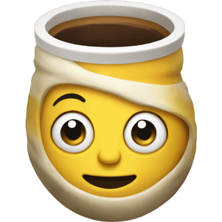 Bumble coffee emoji