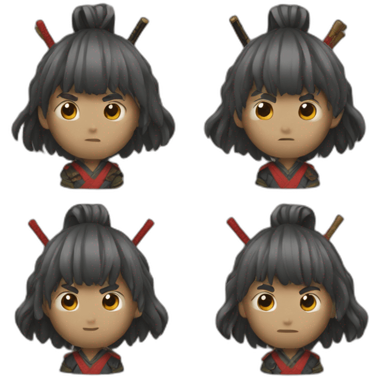 samurai ready emoji