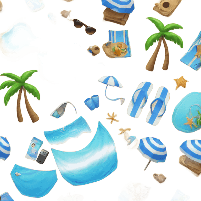 Beach theme  emoji