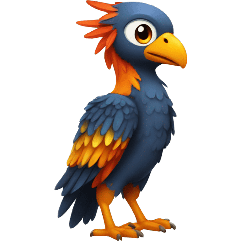 cute fenix bird emoji