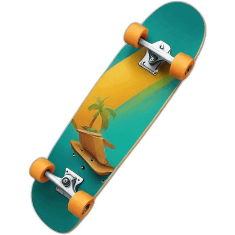 Skateboard emoji