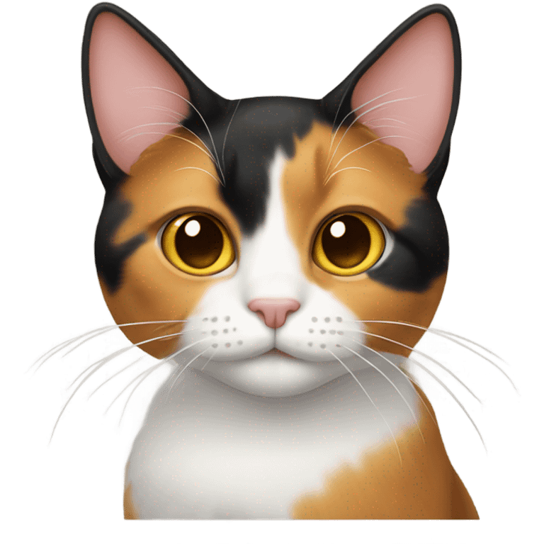 Calico cat emoji