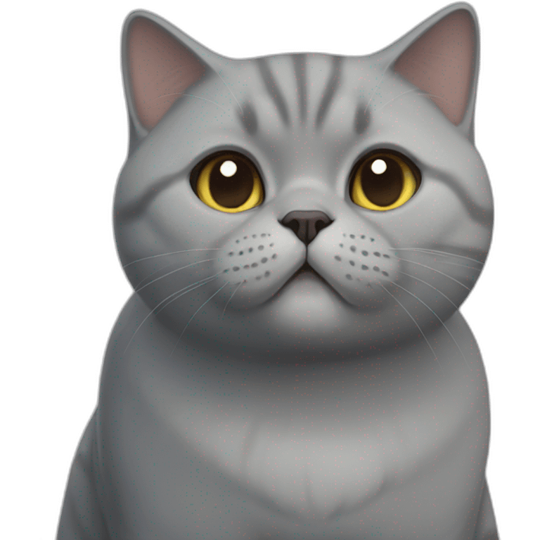 british shorthair cat emoji