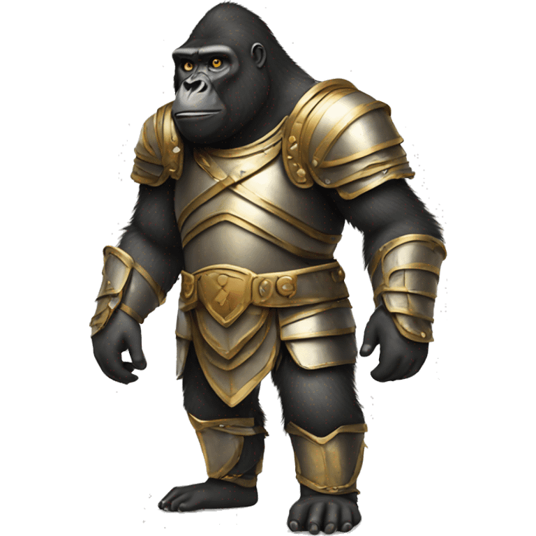 gorilla in armor emoji