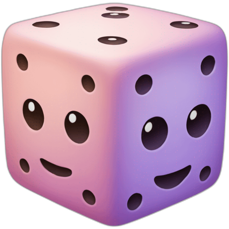 dice like brain emoji