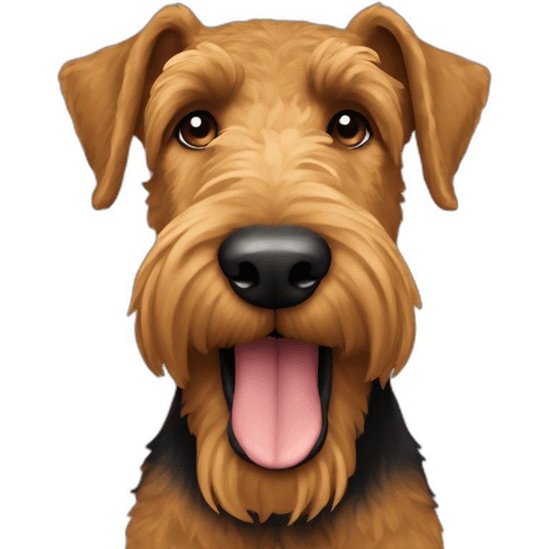 Airedale Terrier emoji