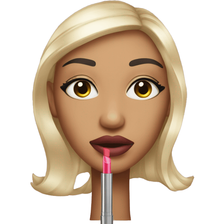 Lip gloss emoji