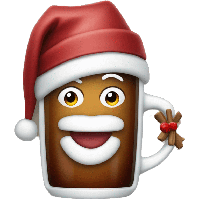 Glühwein auf dem Weihnachtsmarkt  emoji