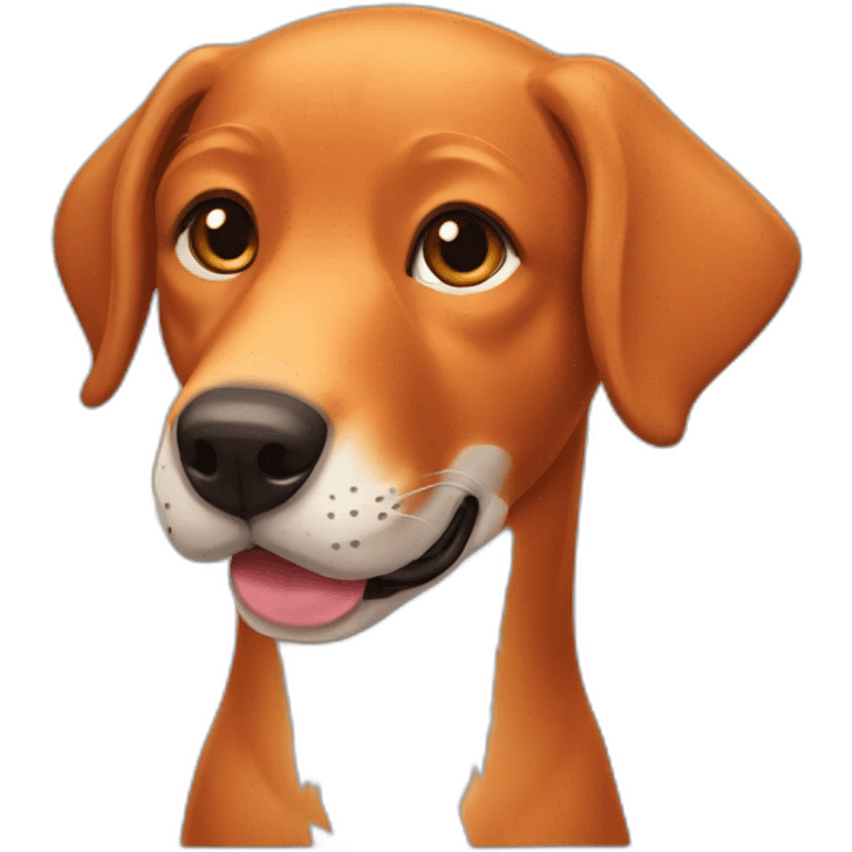 red fox labrador dog emoji