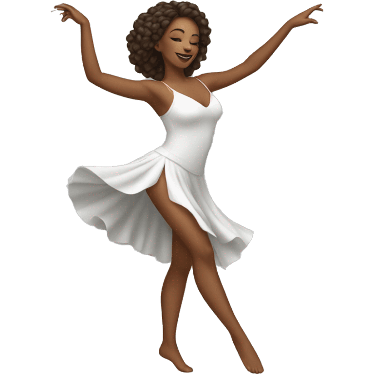 beautiful woman dancing emoji