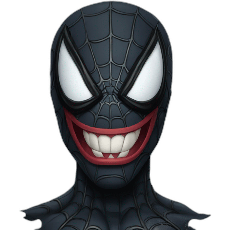 venom spiderman emoji