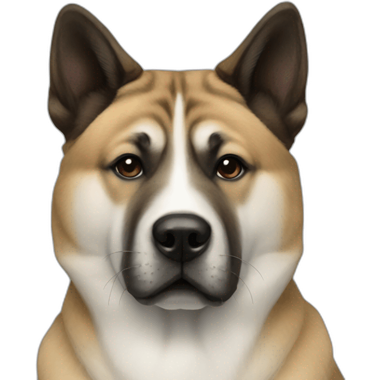 Akita brindle emoji