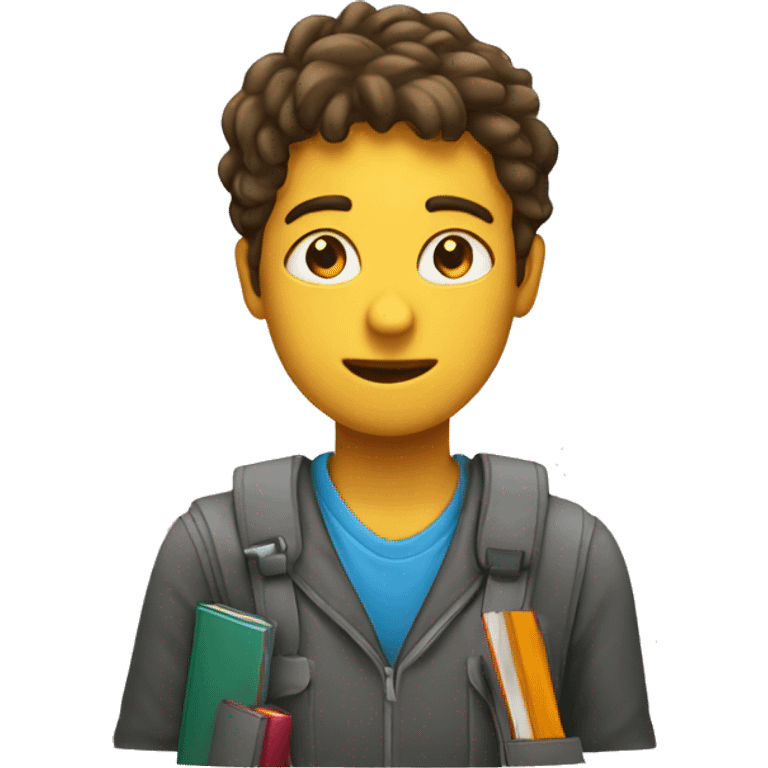 Hardworking student emoji