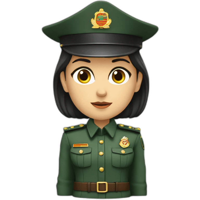 Mujer Guardia Civil emoji