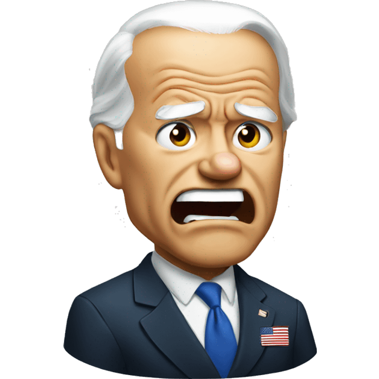 Angry Biden emoji