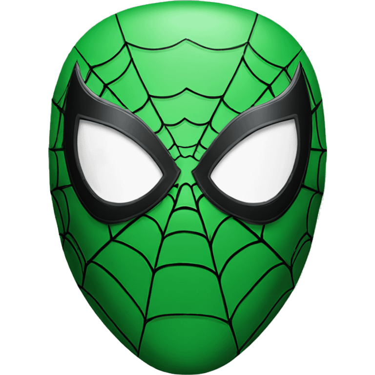 Spider-Man green mask emoji