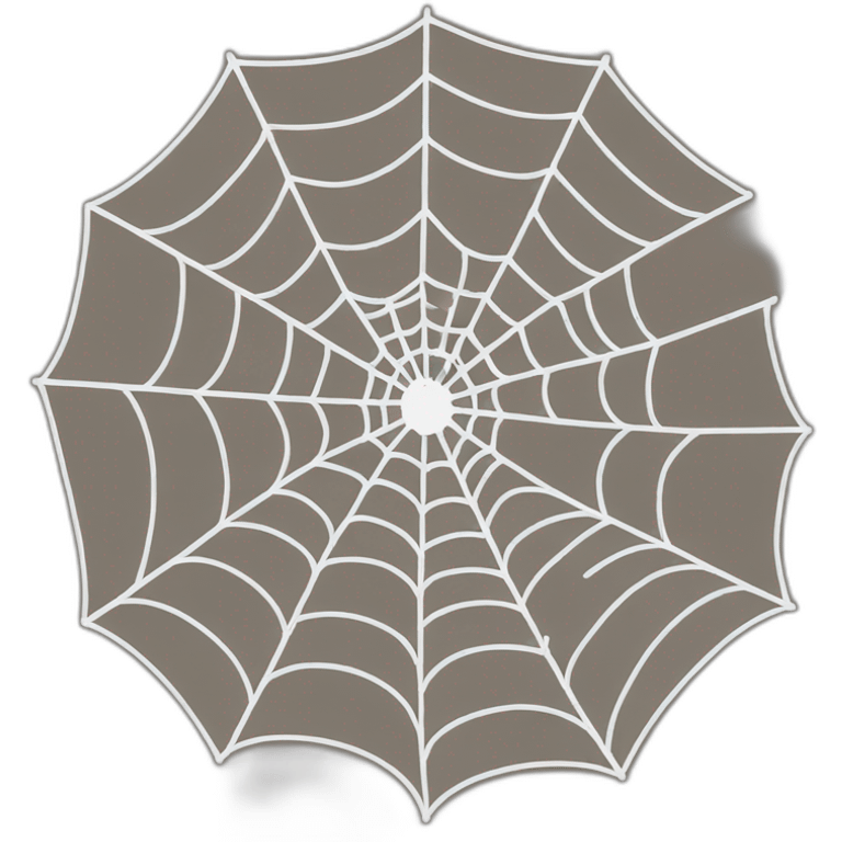 Spider's web emoji