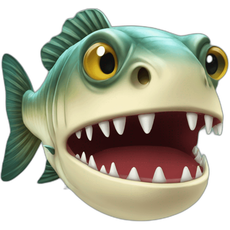 Piranha emoji