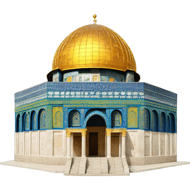 Golden Dome of the rock emoji