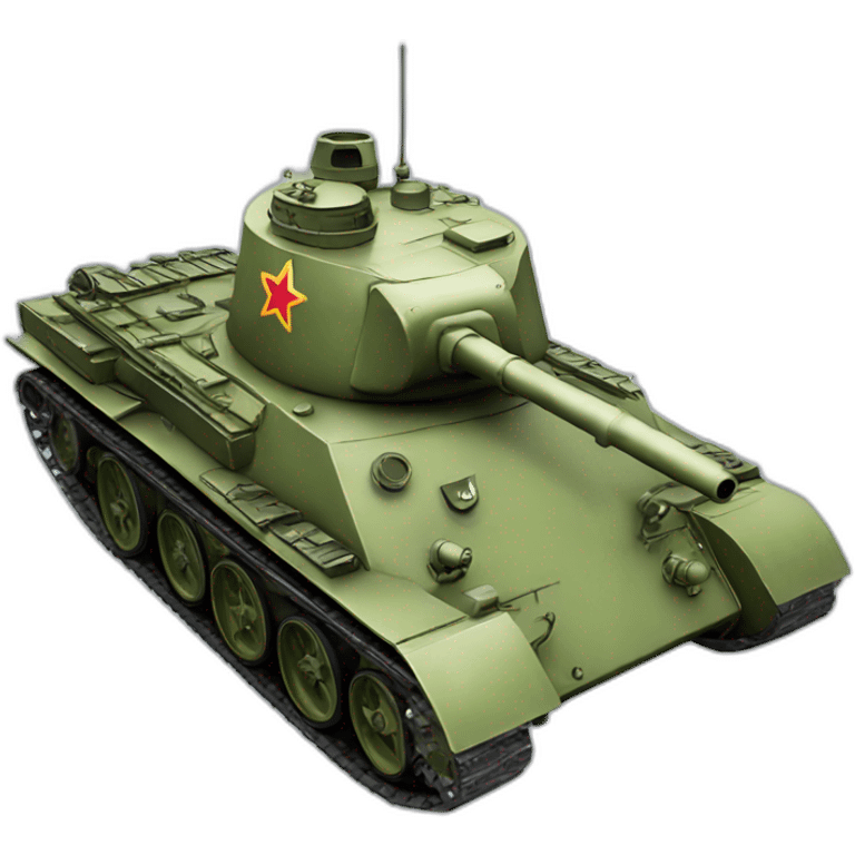 T-34 Soviet Tank emoji