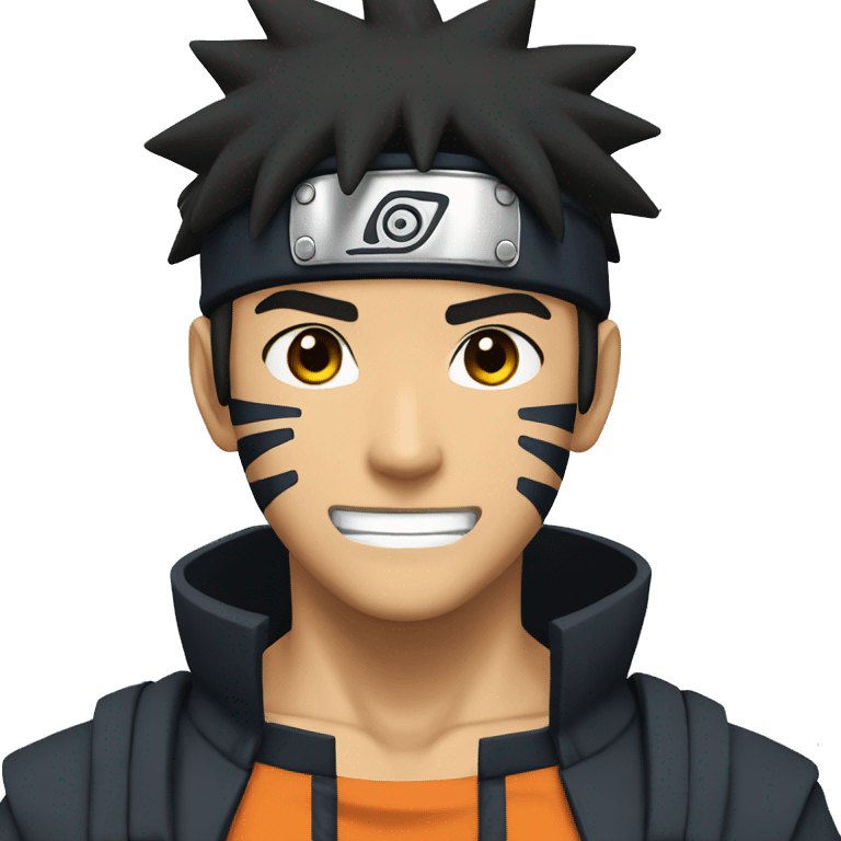 Naruto black emoji