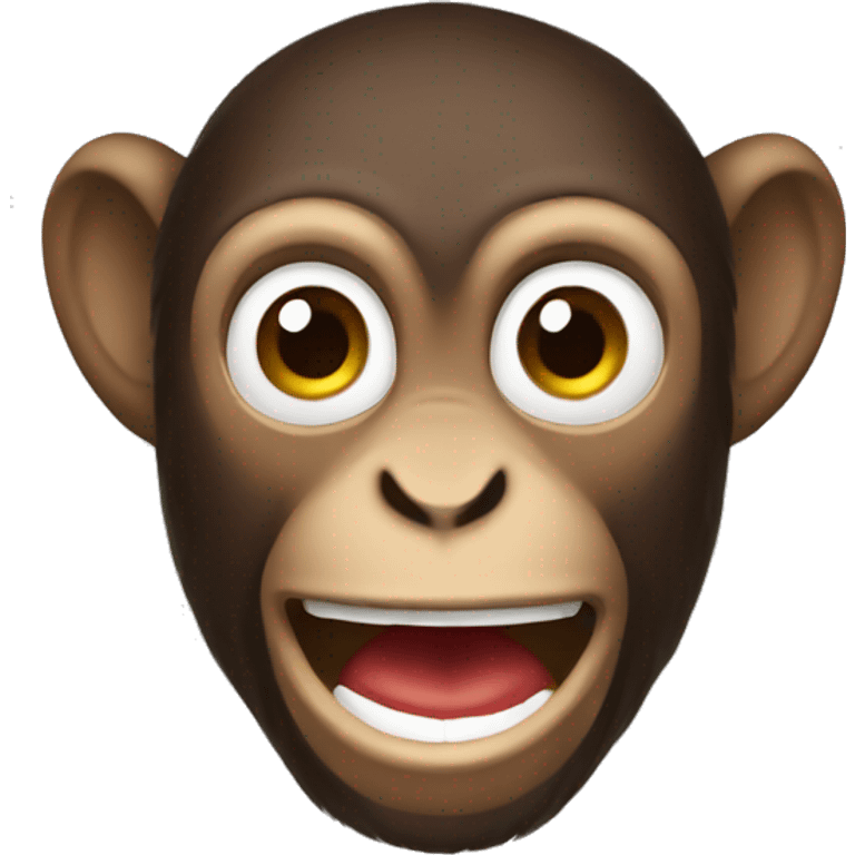 Monkey key emoji