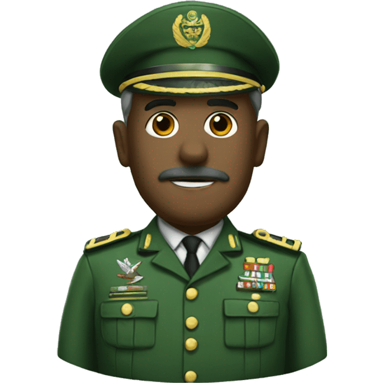 green colonel emoji