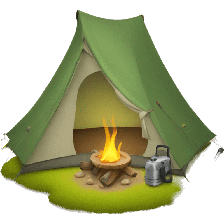 Camping emoji