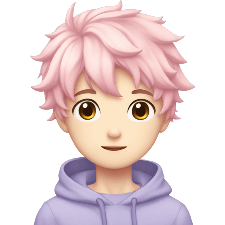 Cute Anime Pastel Boy emoji