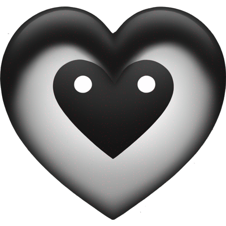 black heart  emoji