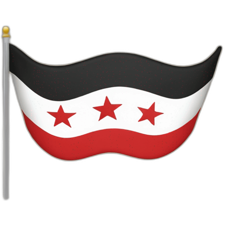 Drapeau syrie libre emoji