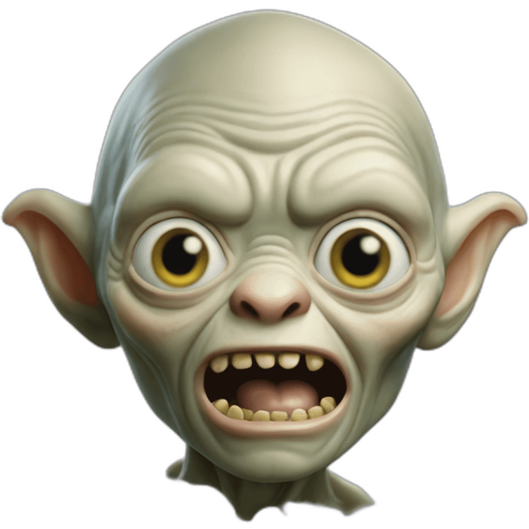 Gollum from lord of the rings emoji