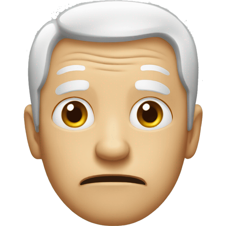 confused elderly emoji