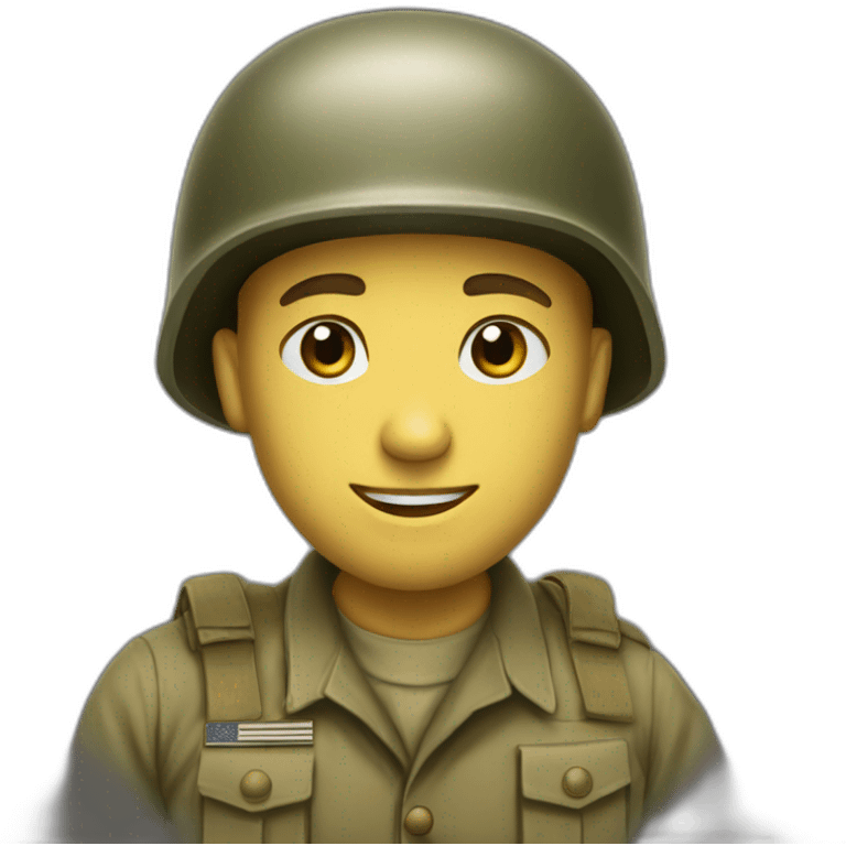 Us soldier ww2 emoji