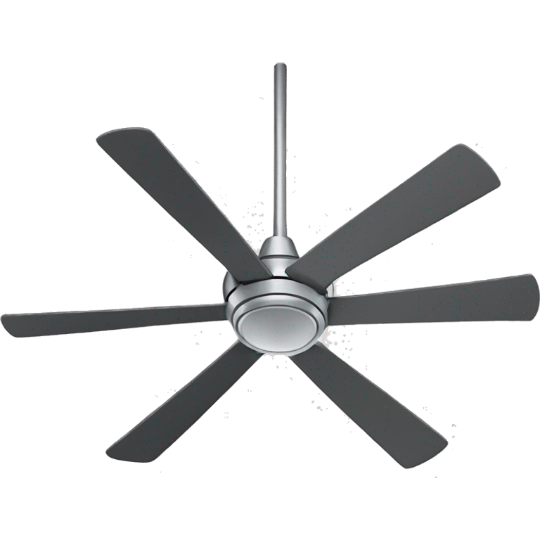 Ceiling fan (5 bladed Please) emoji