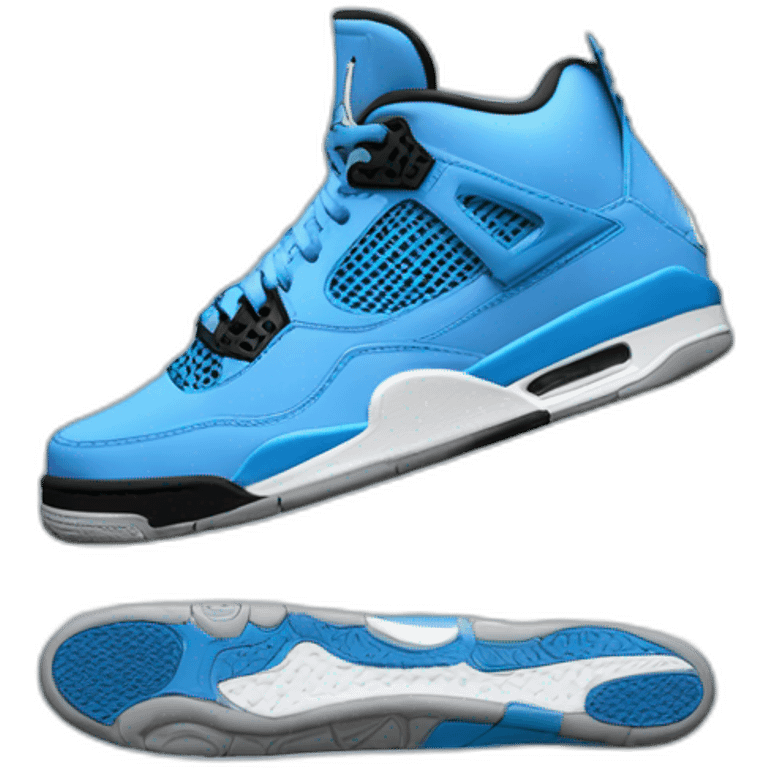 Jordan-4-university-blue emoji