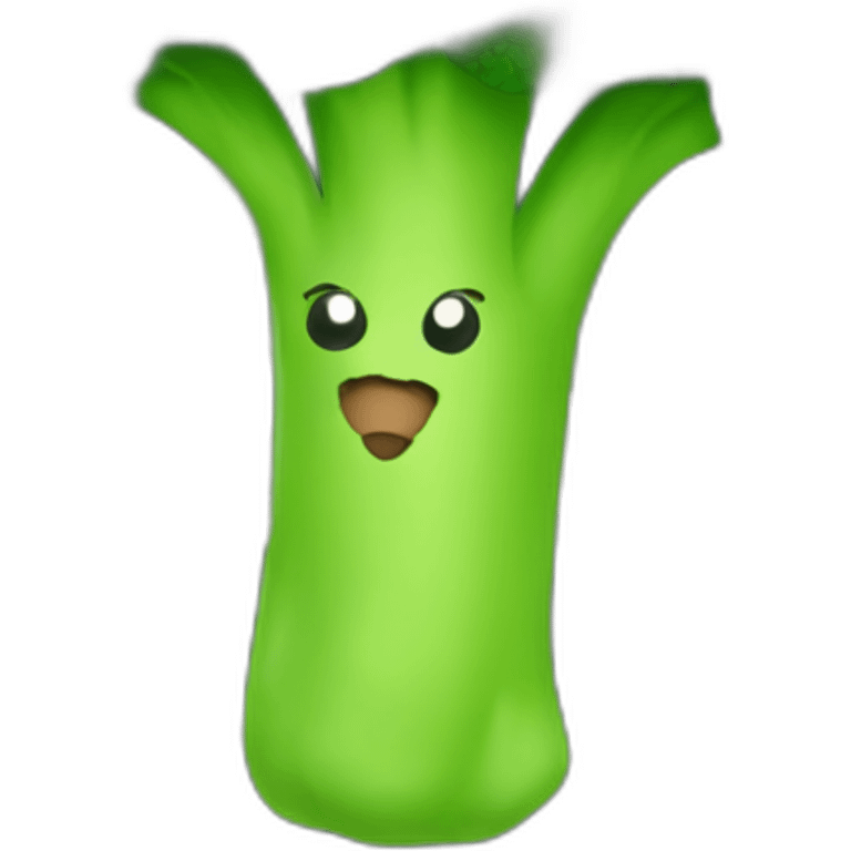 Broccoli stuffed animal emoji