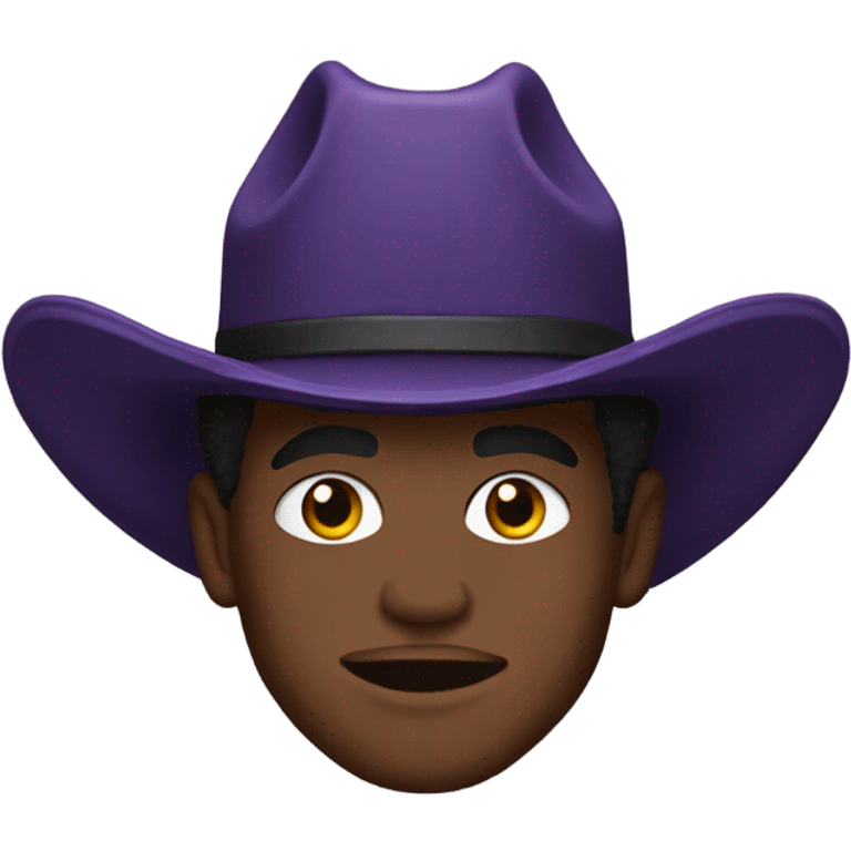 Lamar Jackson with a cowboy hat emoji