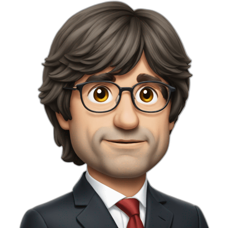 puigdemont en Madrid emoji