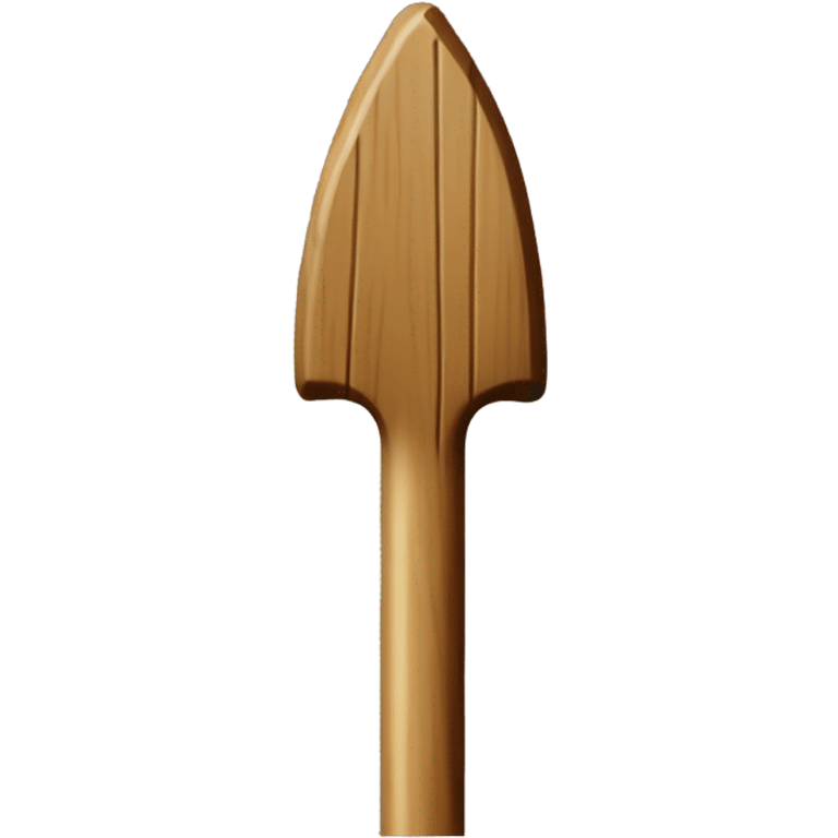 wooden stake emoji