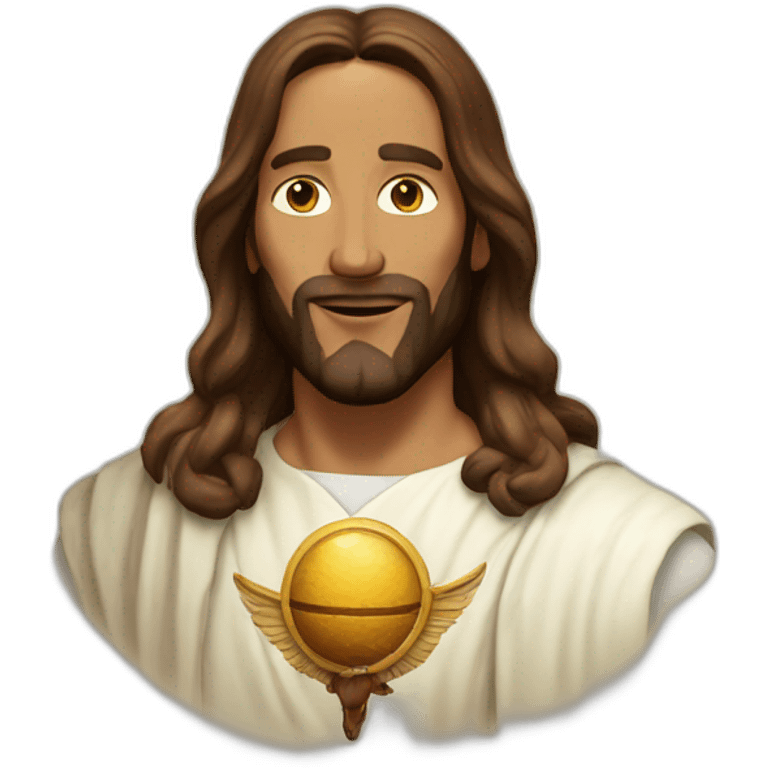 Raptor jesus emoji