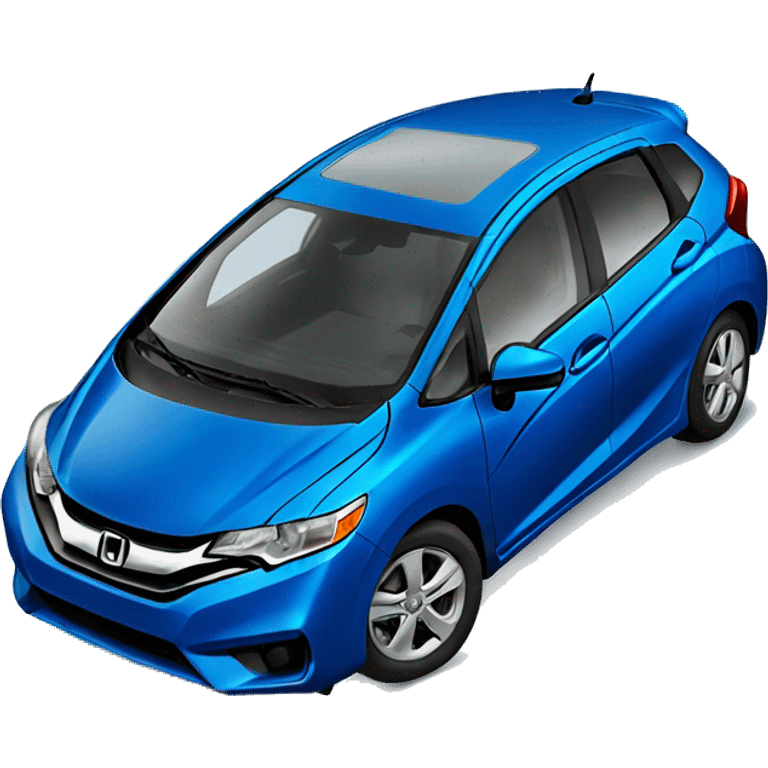 Honda fit blue  emoji